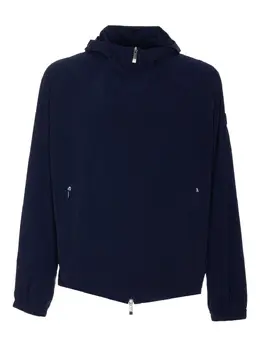 Moncler: Голубая куртка 