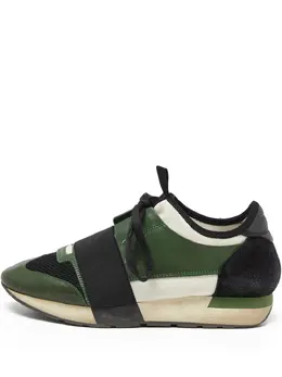 Balenciaga Pre-Owned: Зелёные кроссовки 