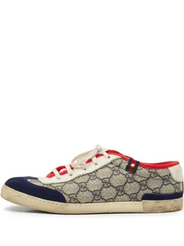Gucci Pre-Owned: Бежевые кроссовки 