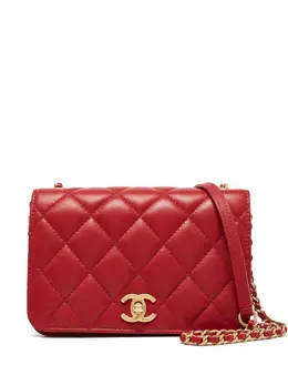 CHANEL Pre-Owned: Красная сумка 