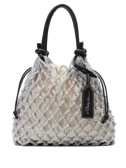 3.1 Phillip Lim: Серебристая сумка-шоппер 