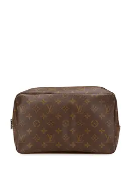 Louis Vuitton Pre-Owned: Коричневый клатч 