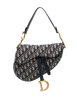 Christian Dior Pre-Owned: Голубая сумка 