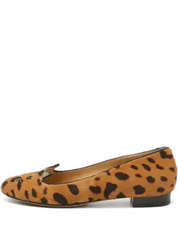 Charlotte Olympia: Коричневые балетки 