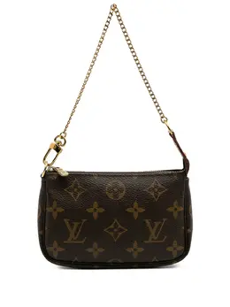 Louis Vuitton Pre-Owned: Коричневая сумка 
