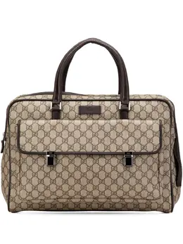 Gucci Pre-Owned: Коричневая сумка 