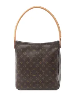 Louis Vuitton Pre-Owned: Коричневая сумка 