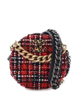 CHANEL Pre-Owned: Красный клатч 
