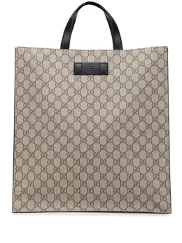 Gucci Pre-Owned: Коричневая сумка-шоппер 
