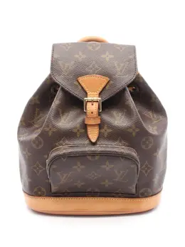 Louis Vuitton Pre-Owned: Коричневый рюкзак 