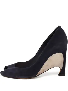 Christian Dior Pre-Owned: Синие туфли 