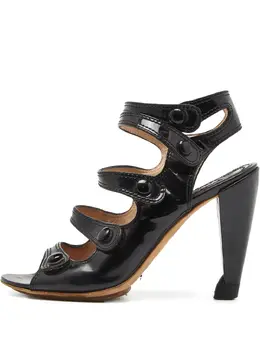 Céline Pre-Owned: Чёрные сандалии 