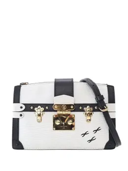 Louis Vuitton Pre-Owned: Чёрный клатч 