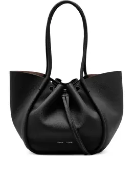 Proenza Schouler: Чёрная сумка-шоппер 