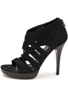 Stuart Weitzman: Чёрные сандалии 