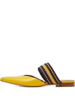 Malone Souliers: Жёлтые сабо 
