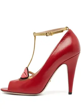 Gucci Pre-Owned: Яркие сандалии 