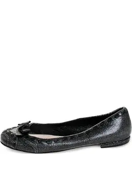 Prada Pre-Owned: Чёрные балетки 