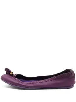 Gucci Pre-Owned: Фиолетовые лоферы 