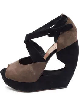 Alaïa Pre-Owned: Коричневые сандалии 