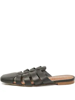 Malone Souliers: Чёрные сабо 