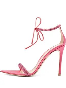 Gianvito Rossi: Розовые сандалии 