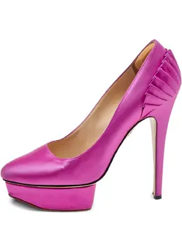 Charlotte Olympia: Розовые туфли 