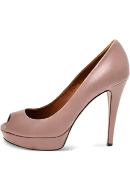 Gucci Pre-Owned: Светлые туфли 