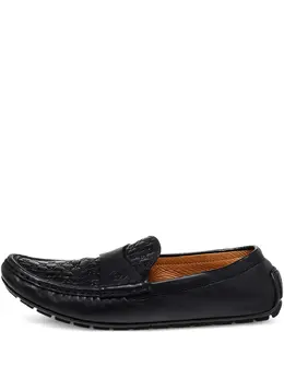Gucci Pre-Owned: Чёрные лоферы 