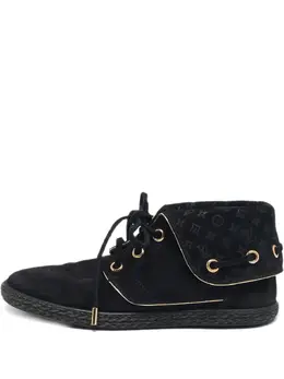 Louis Vuitton Pre-Owned: Чёрный плащ 