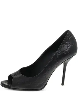 Gucci Pre-Owned: Чёрные туфли 