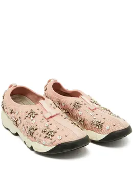 Christian Dior Pre-Owned: Розовые кроссовки 