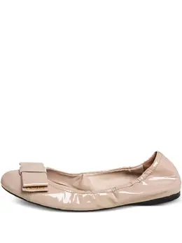 Prada Pre-Owned: Бежевые балетки 