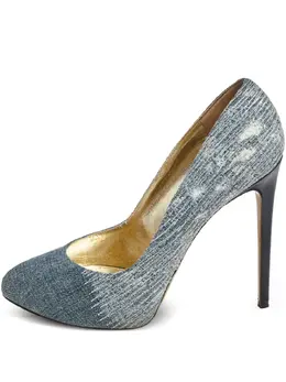 Dolce & Gabbana Pre-Owned: Голубые туфли 