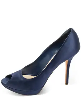 Christian Dior Pre-Owned: Голубые туфли 