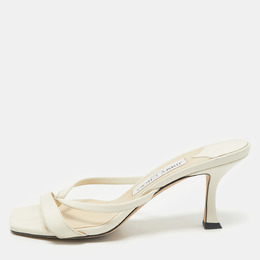 Jimmy Choo: Белые сандалии 