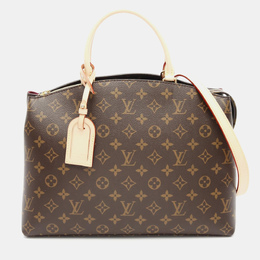 Louis Vuitton: Коричневая сумка на руку 