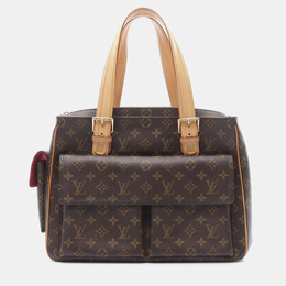 Louis Vuitton: Коричневая сумка на руку  Multipli Cite