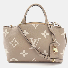 Louis Vuitton: Бежевая сумка 