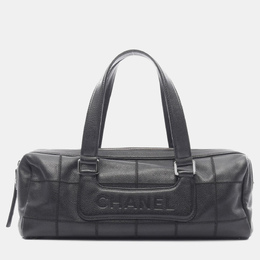 Chanel: Чёрная сумка на руку 