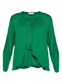 Givenchy Pre-Owned: Зелёная блуза 