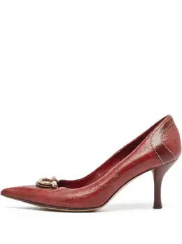 Gucci Pre-Owned: Красные туфли 