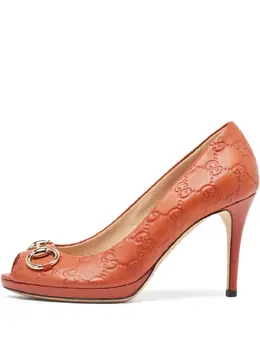 Gucci Pre-Owned: Коричневые сандалии 