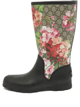 Gucci Pre-Owned: Чёрные ботинки 
