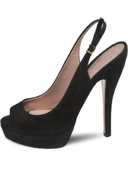 Gucci Pre-Owned: Чёрные босоножки 