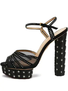 Charlotte Olympia: Чёрные сандалии 