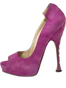 Brian Atwood: Фиолетовые босоножки 
