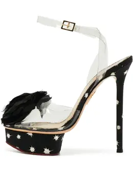 Charlotte Olympia: Чёрные сандалии 