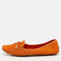 Tod's: Оранжевые туфли 