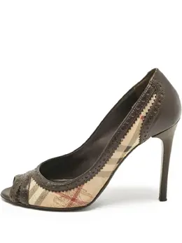 Burberry Pre-Owned: Бежевые туфли 